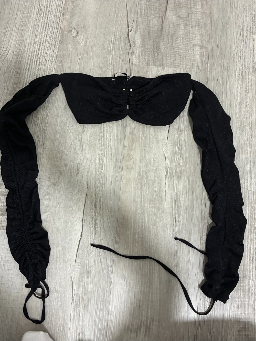 adika ruched crop top